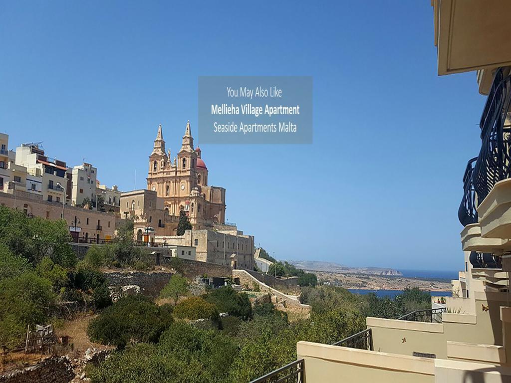Seaside Apartments Malta Mellieha1 Bagian luar foto